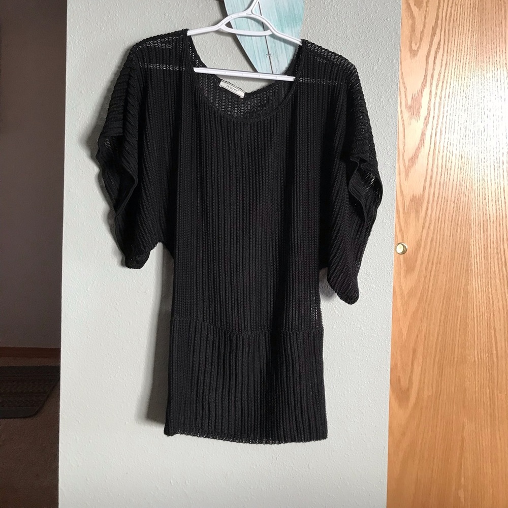 Mesh dress shirt